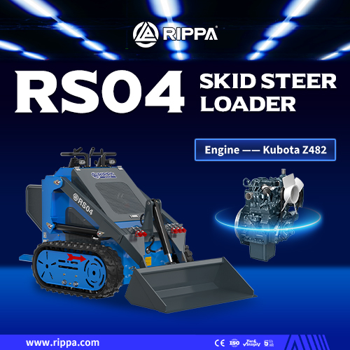 Rippa RS04 skid loader: a compact and efficient multifunctional engineering tool