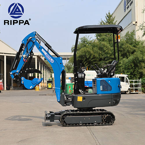 Rippa R10 mini excavator - a new choice for leading efficient engineering