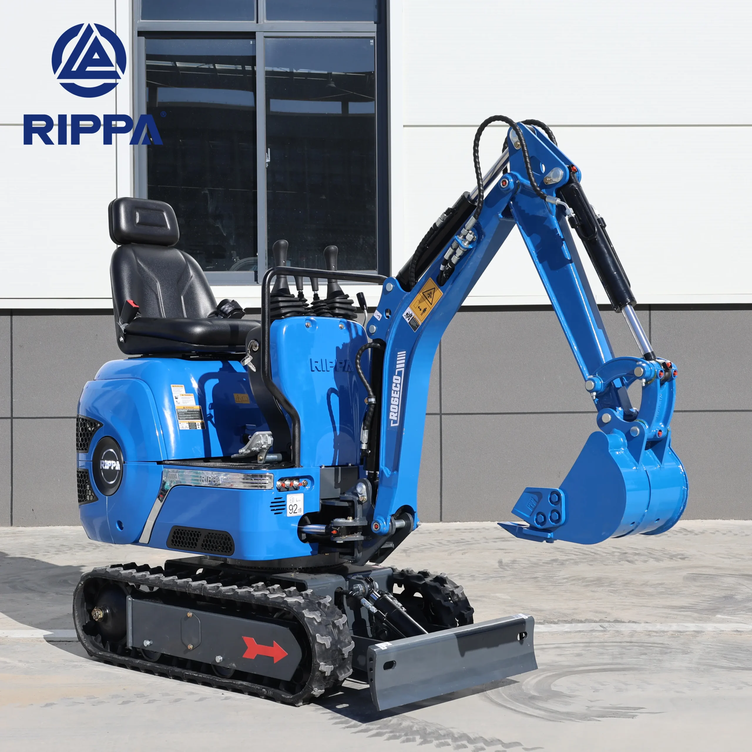 R06 Mini Excavator: RIPPA Machinery's Masterpiece, Redefining Efficient and Flexible Operation