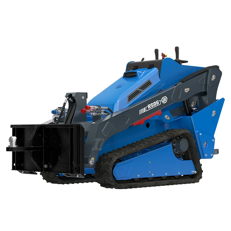 Unlock Ultimate Versatility: RS06 Skid Steer Loader with Heavy-Duty Tow Hitch Attachment