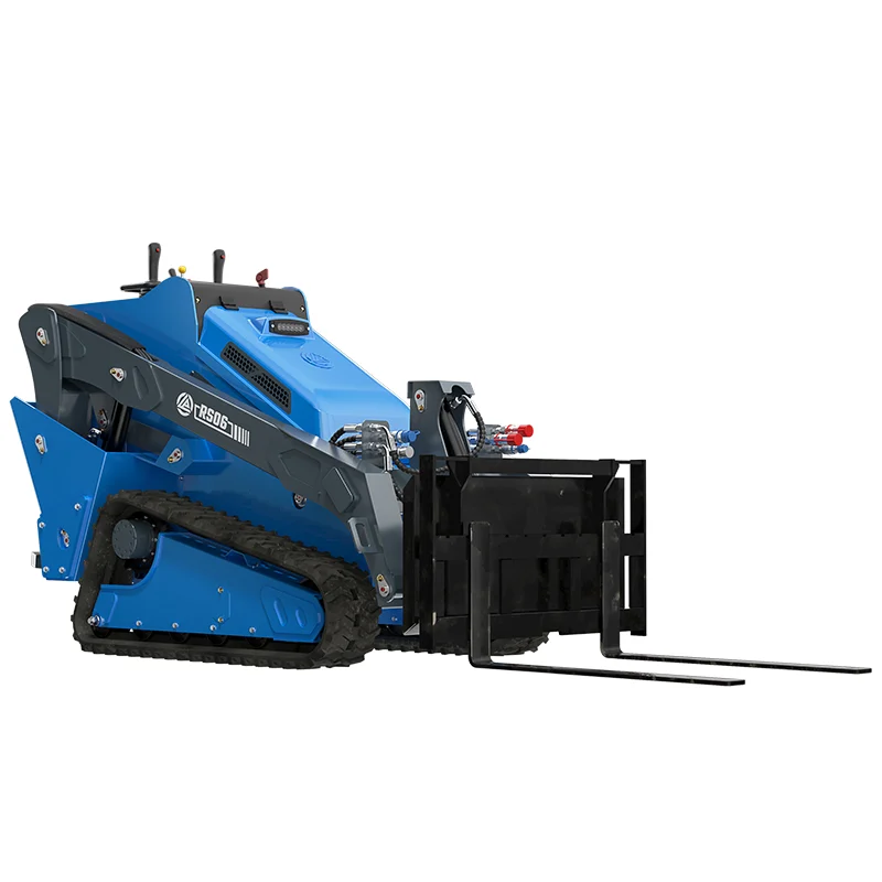 RS06 Skid Steer Loader with Pallet Fork Attachment: The Ultimate Efficiency in Material Handling