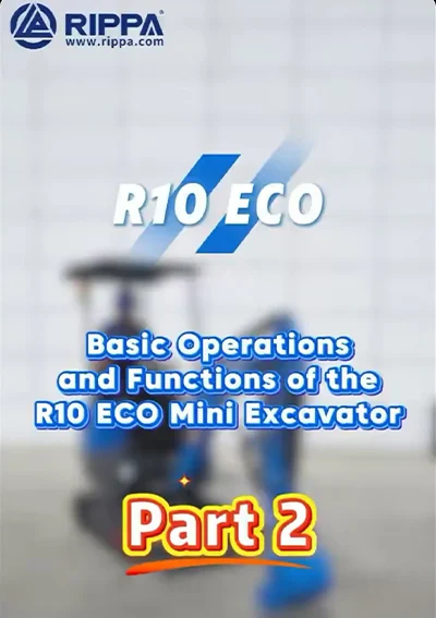 rippa r10 mini excavator part 2
