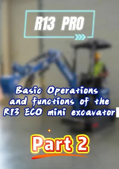 rippa r13 mini excavator part 2
