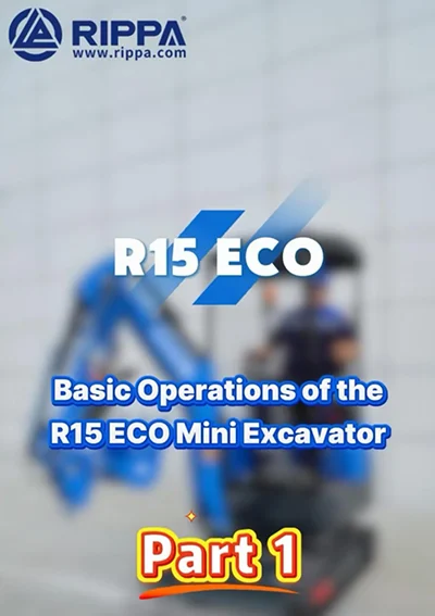 rippa r15 mini excavator part 1