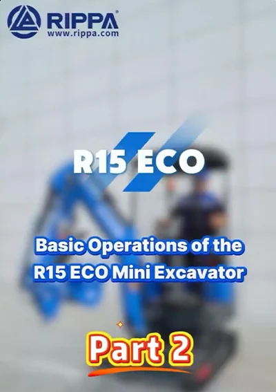 RIPPA R15 MINI EXCAVATOR PART 2
