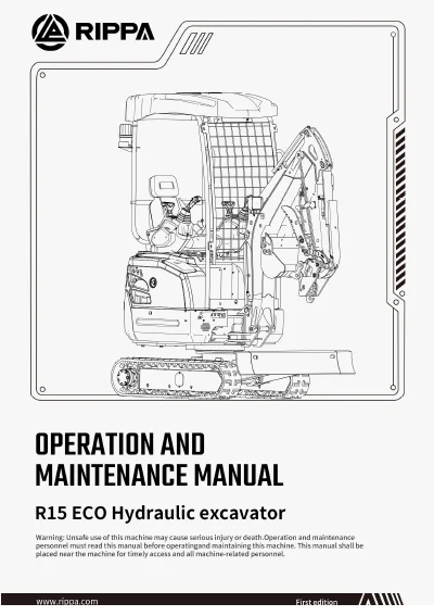 RIPPA R15 ECO Excavator: Key Specifications & Performance Overview