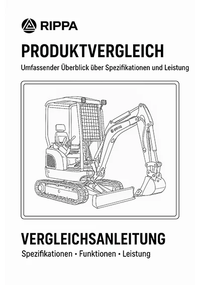 Kaufratgeber für Bagger der Marke RIPPA