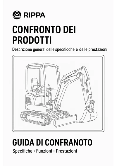 Guida all’acquisto degli escavatori del marchio RIPPA