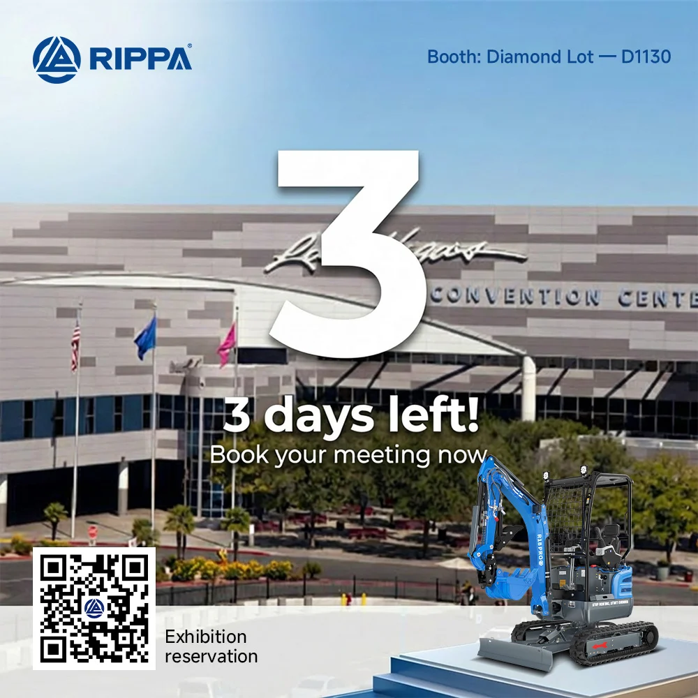 3 Days Until LAS VEGAS EXPO 2026 – Discover RIPPA Compact Equipment Solutions
