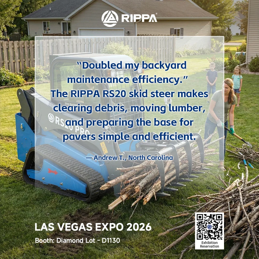 RIPPA at LAS VEGAS EXPO 2026: Discover the RS20 Skid Steer in Action