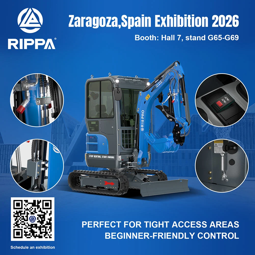 RIPPA to Showcase RF30 Forklift at SMOPYC 2026 in Zaragoza, Spain