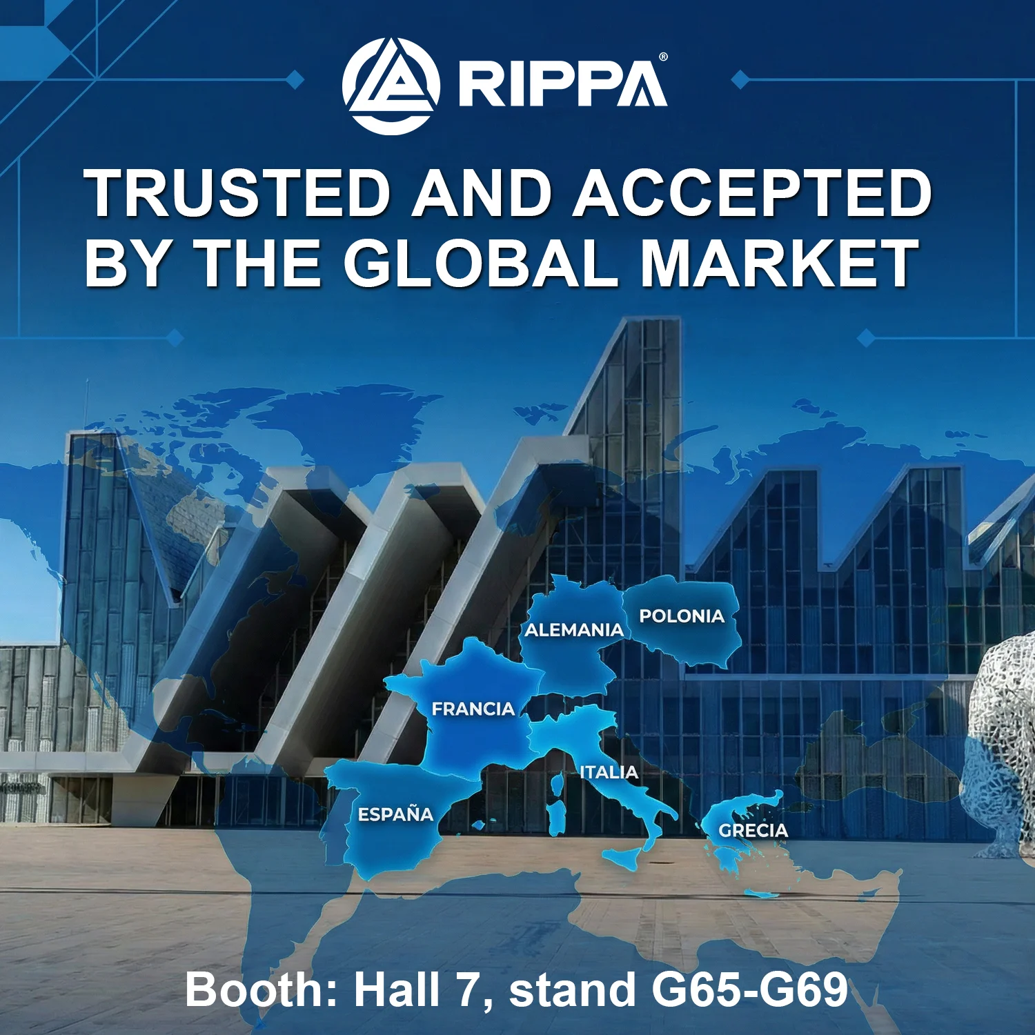 MEET RIPPA IN SPAIN AND EXPLORE GLOBAL MACHINERY PARTNERSHIPS