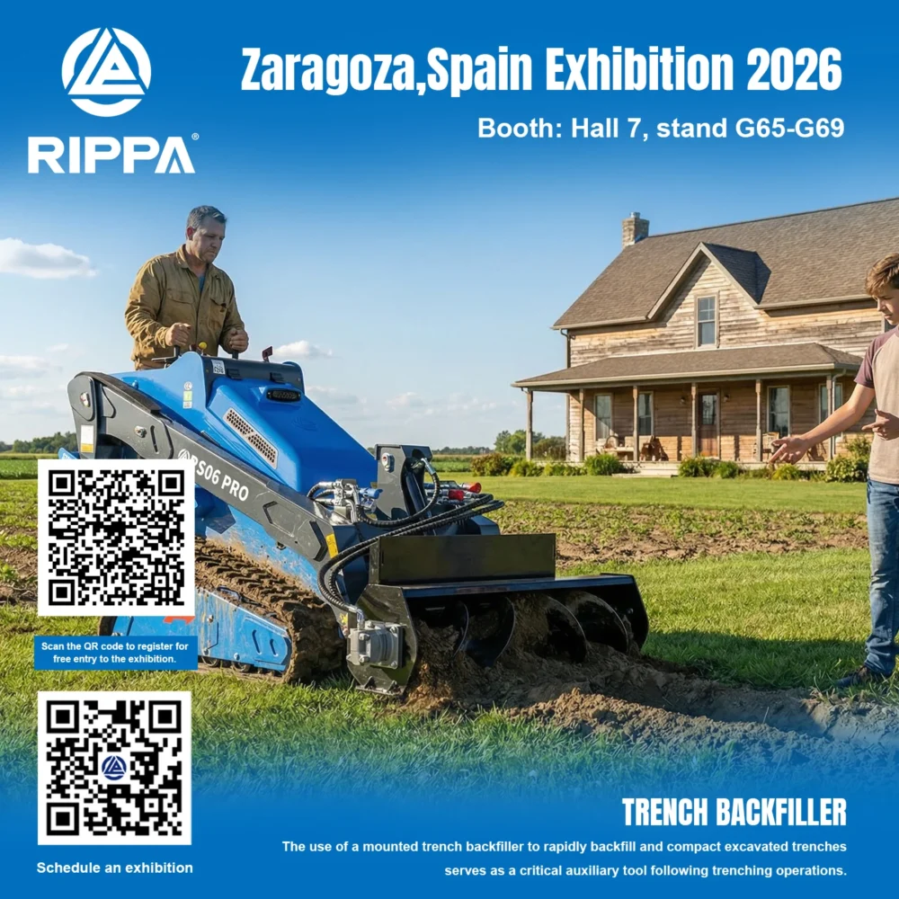 Compact Construction Equipment at Zaragoza Spain Exhibition 2026 – RIPPA Leads Innovation