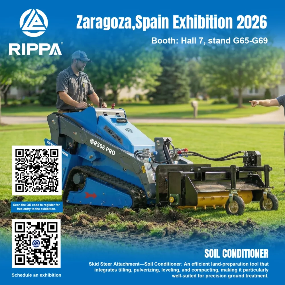 RIPPA at Zaragoza Spain Exhibition 2026 – Compact Machinery Tailored for European Markets