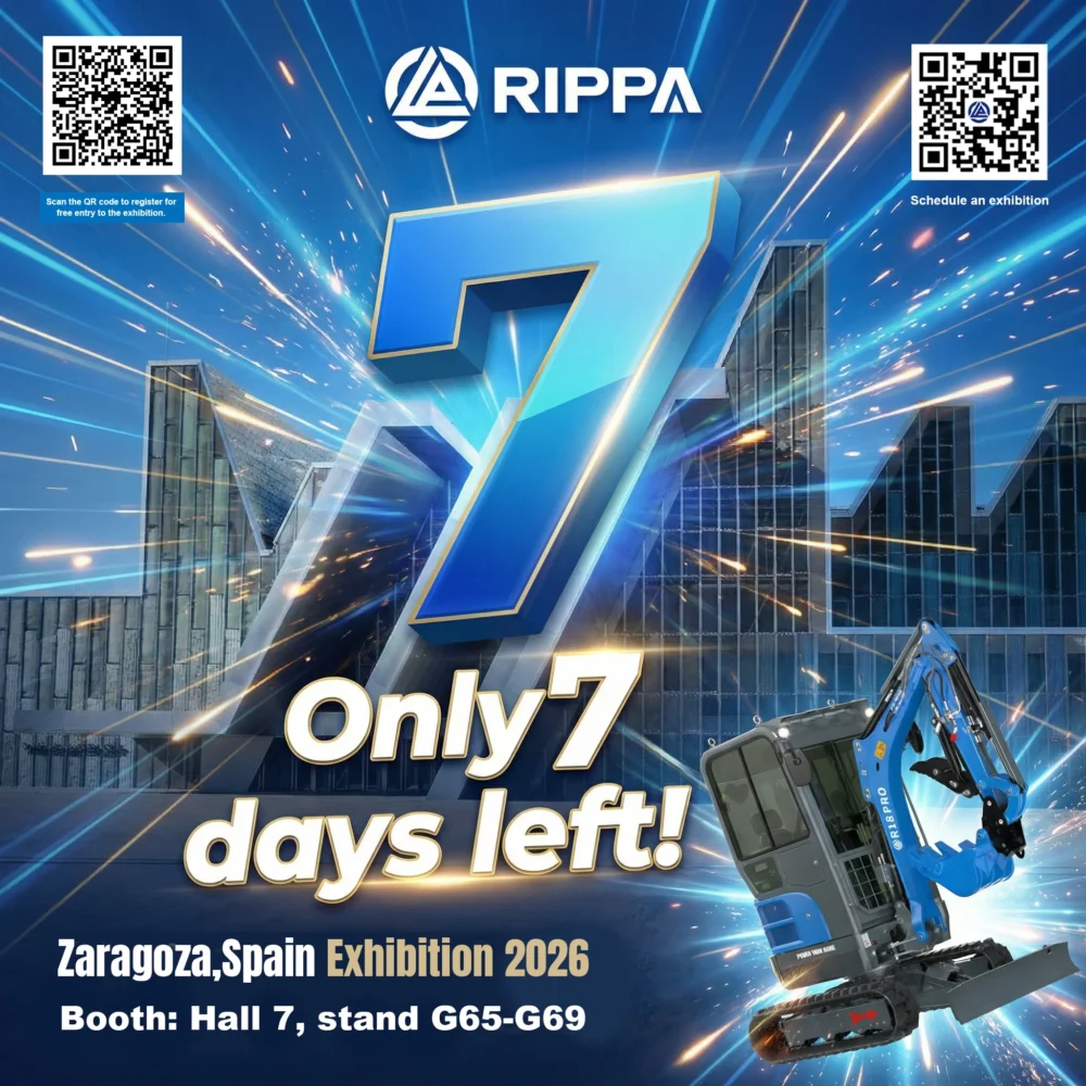 🚧 RIPPA at Zaragoza Exhibition 2026: Compact Power for European Construction Needs